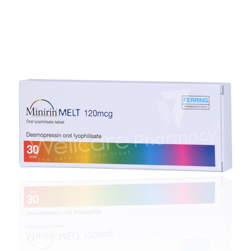 Minirin Melt 120Mcg Tablets 30'S