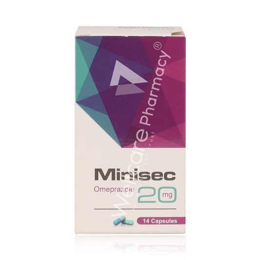 Minisec 20Mg Capsules 14'S