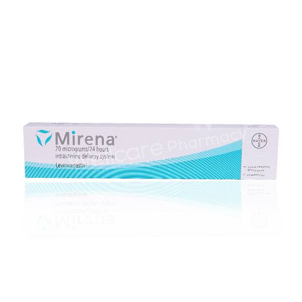 Mirena 20Mg/24Hrs Intrauterine Delivery System 1'S - Wellcare Pharmacy
