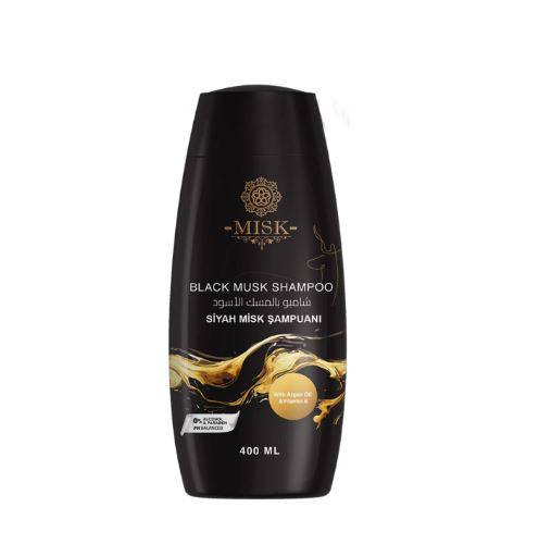 Misk Black Musk Shampoo 400Ml