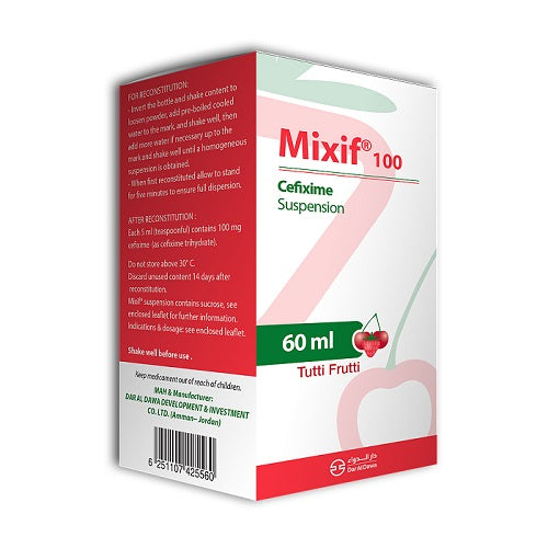Mixif 100Mg Suspension 60Ml