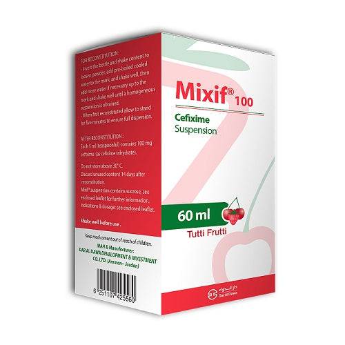 Mixif 100Mg Suspension 60Ml