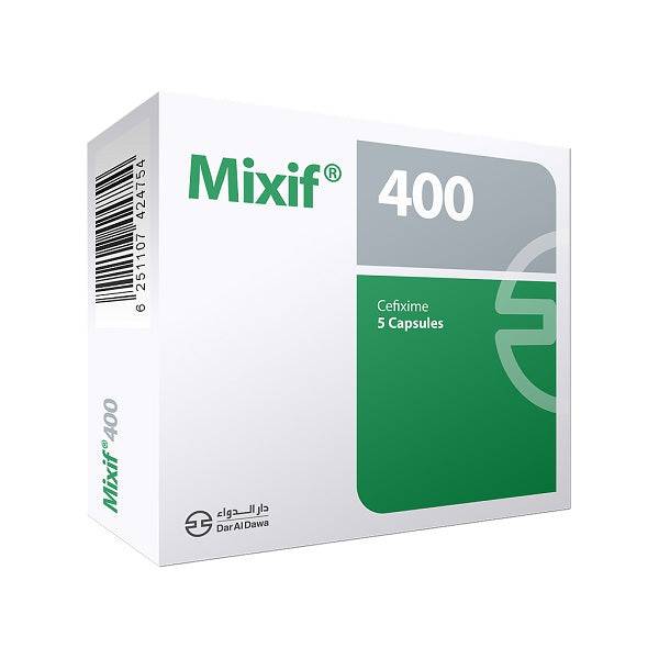 Mixif 400Mg Capsules 5'S