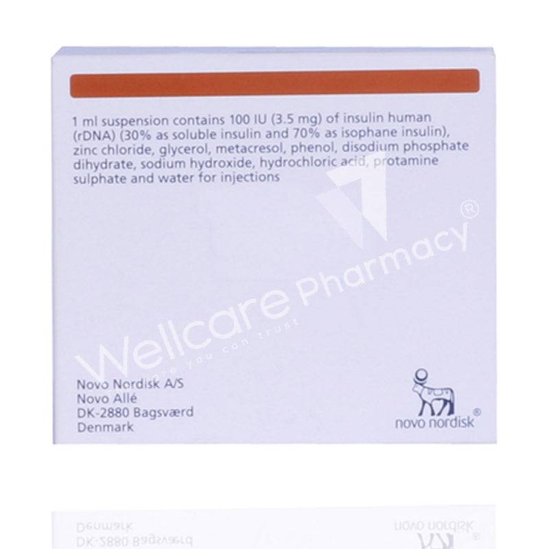 Mixtard 30Hm Penfill 3Ml 5'S - Wellcare Pharmacy