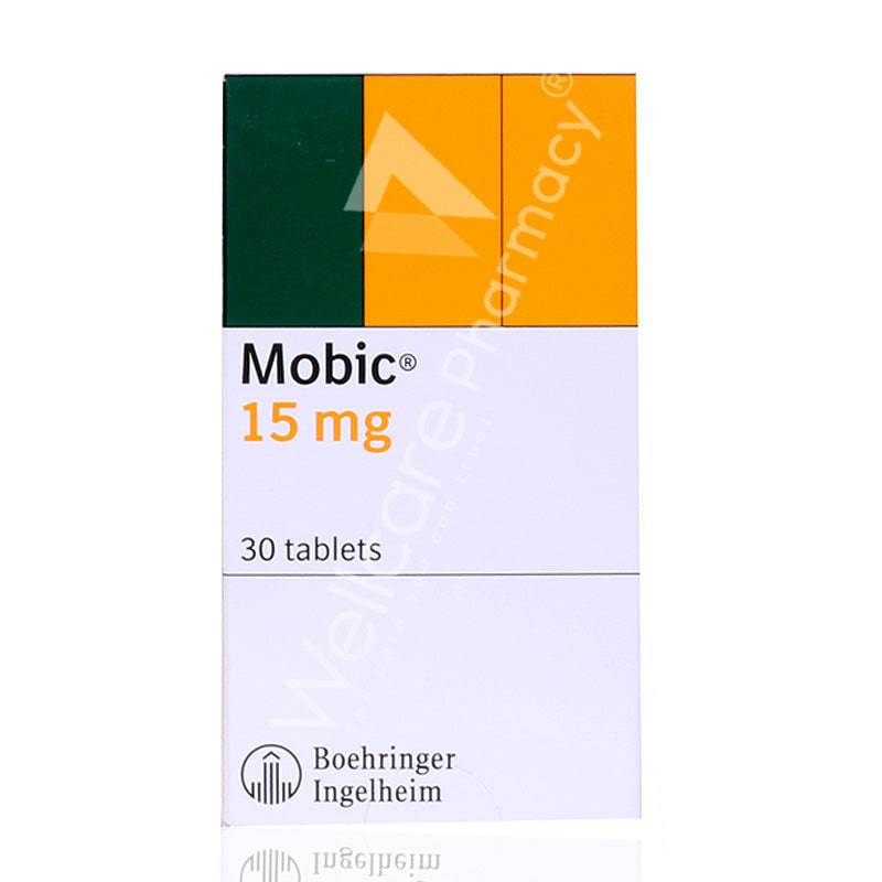 Mobic 15Mg Tablets 30'S - Wellcare Pharmacy