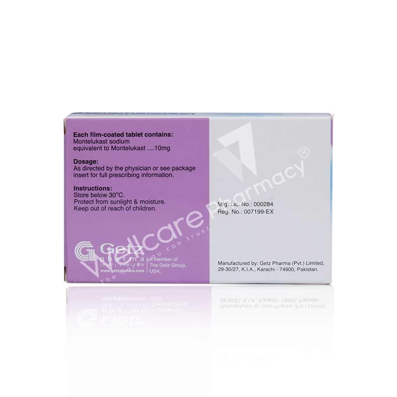 Montiget 10Mg Film Coated Tablets 14'S