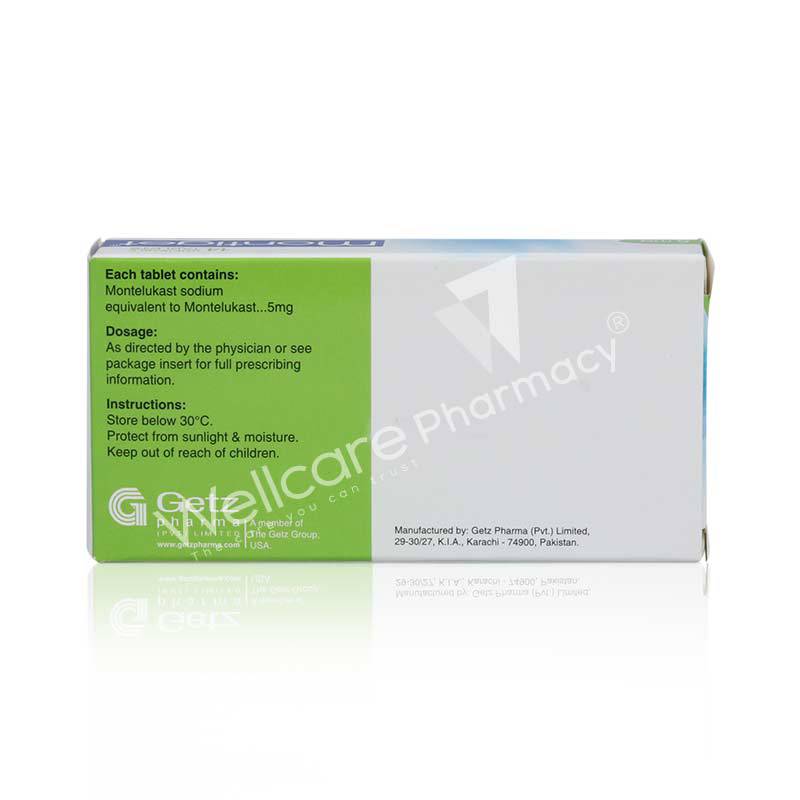 Montiget 5Mg Chewable Tablets 14'S