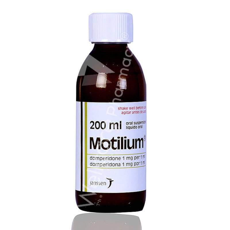 Motilium Suspension 200Ml - Wellcare Pharmacy