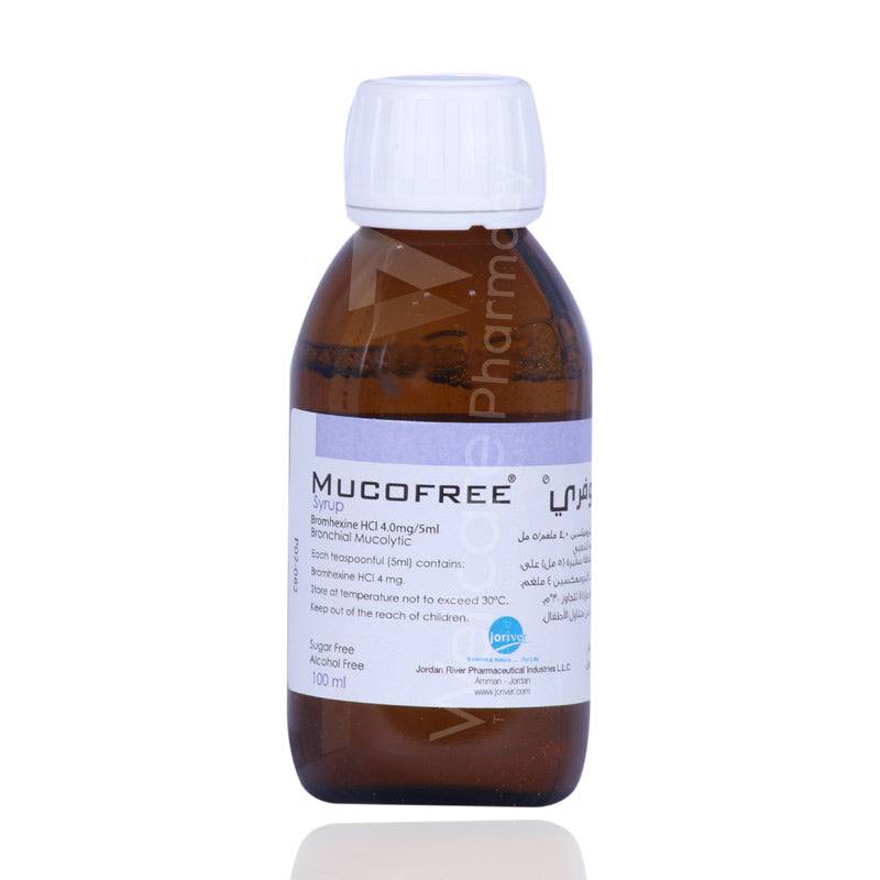 Mucofree Syrp 100Ml - Wellcare Pharmacy