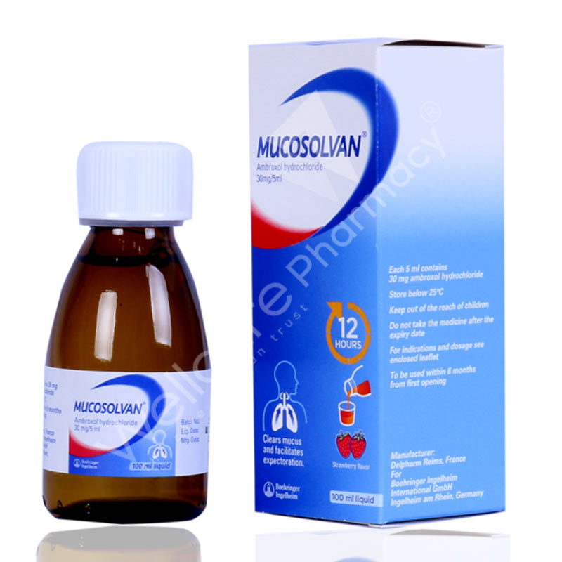 Mucosolvan 30Mg/5Ml Syrup 100Ml