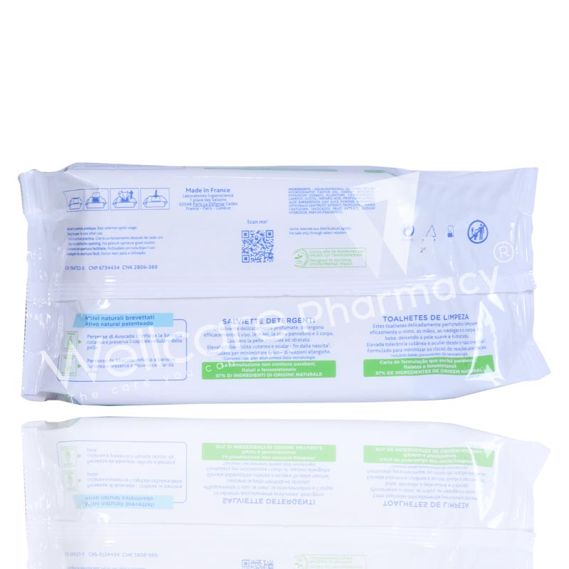 Mustela Dermo Soothing Wipes 70'S