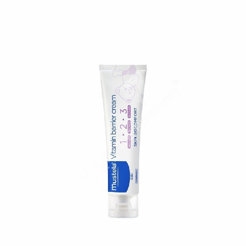Mustela Vitamin Barrier Cream 50ml - Wellcare Pharmacy