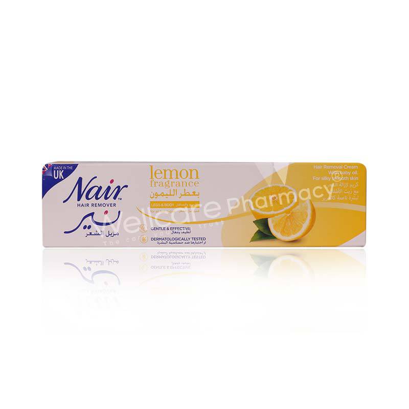 Nair Hair Removal Cream Lemon 110Ml - Wellcare Pharmacy