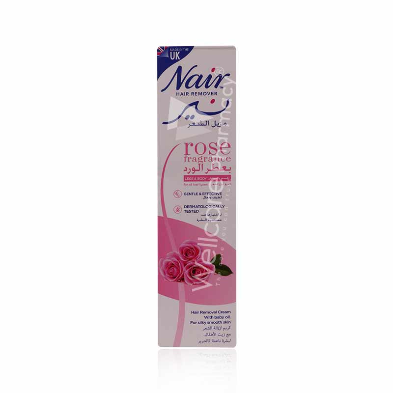 Nair Hair Removal Cream Rose 110Ml