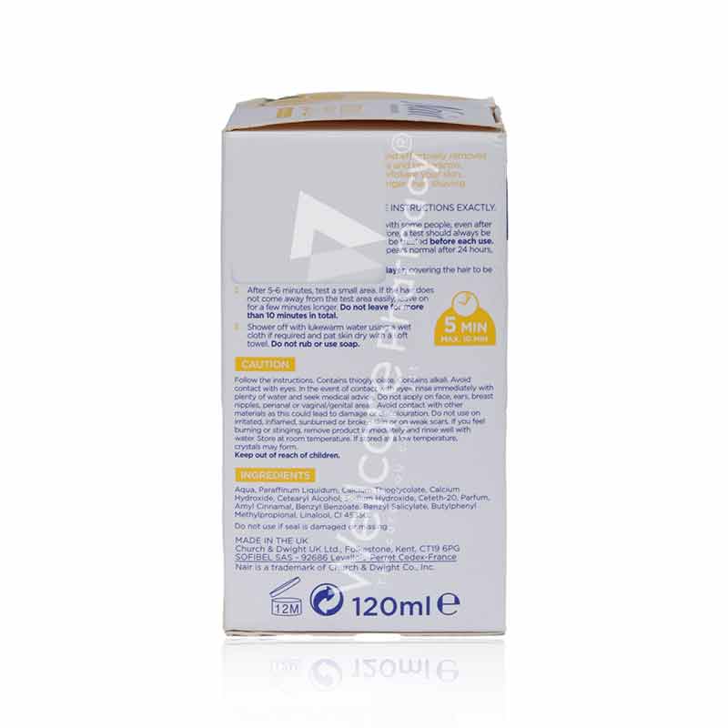 Nair Hair Removal Jar (Lemon) 120Ml - Wellcare Pharmacy