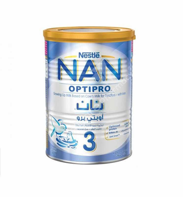 Nan 3 Optipro Milk Powder 400G - Wellcare Pharmacy