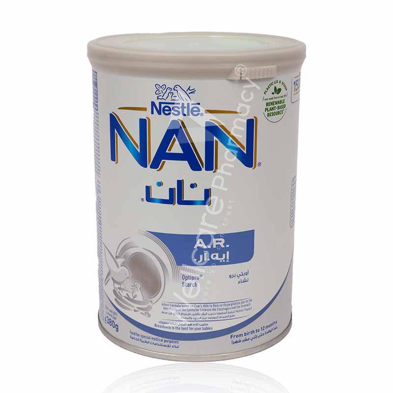 Nan Ar Milk Powder 380G - Wellcare Pharmacy