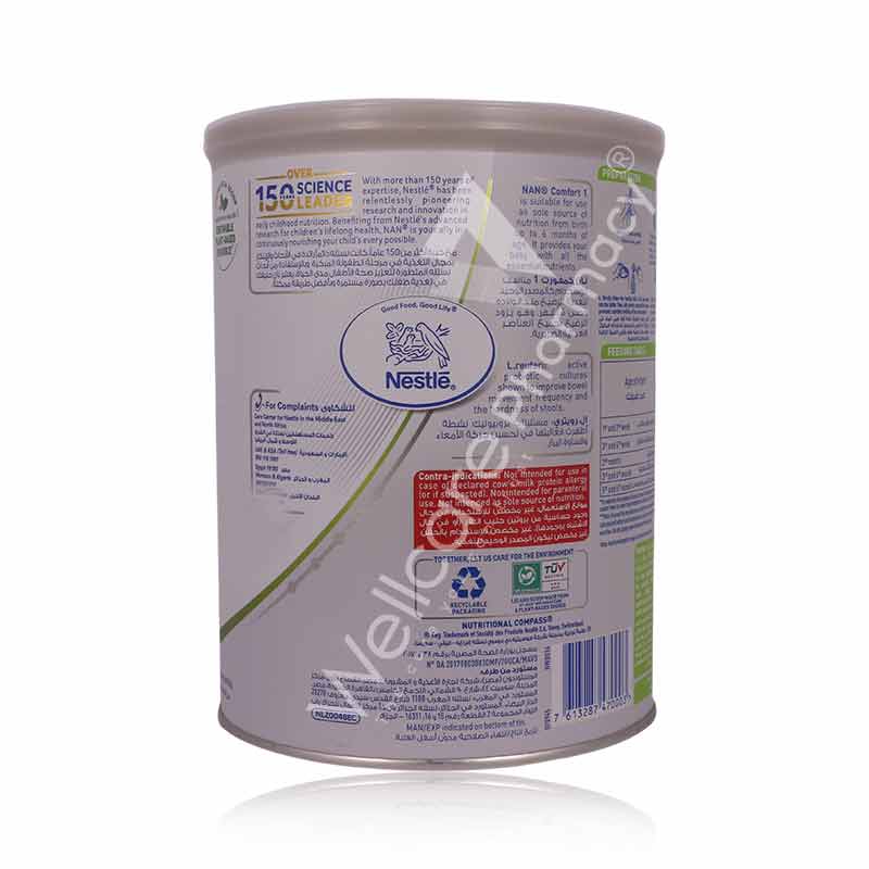 Nan Comfort 1 Milk Powder 400G - Wellcare Pharmacy