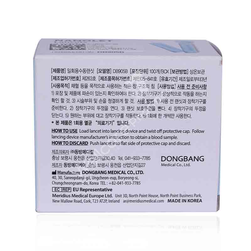 Nanolet Lancet 100'S