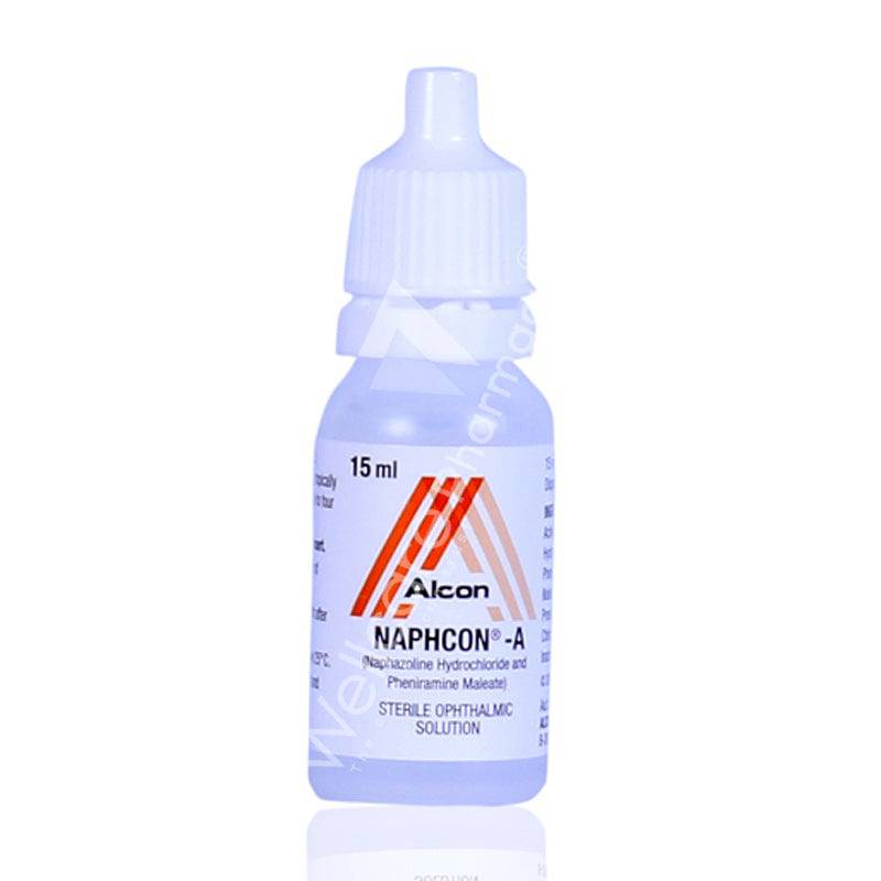 Naphcon A Eye Drops 15Ml - Wellcare Pharmacy