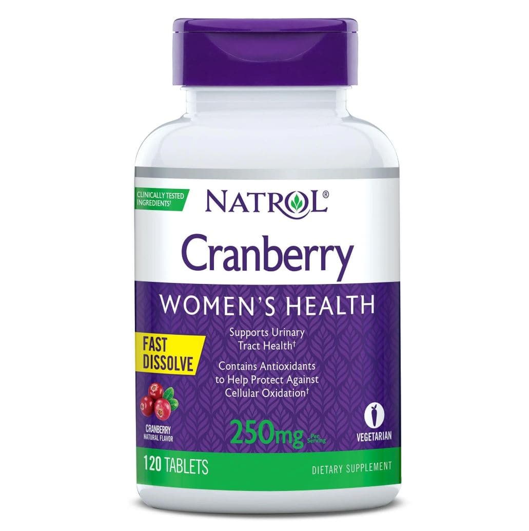 Natrol Cranberry 250Mg Tablets 120'S