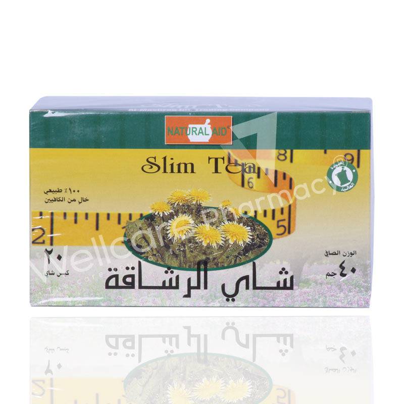 Natural Aid Slim Tea 20 Bags - Wellcare Pharmacy