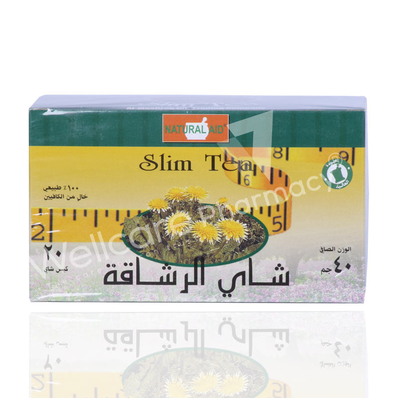 NAT.AID SLIM TEA 20 BAG'S#17000 - Wellcare Pharmacy