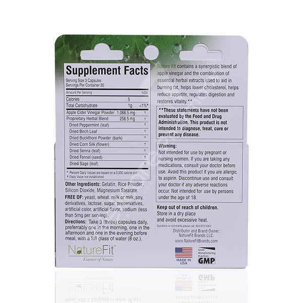 Buy nature fit Weight Loss Capsules Online in Qatar