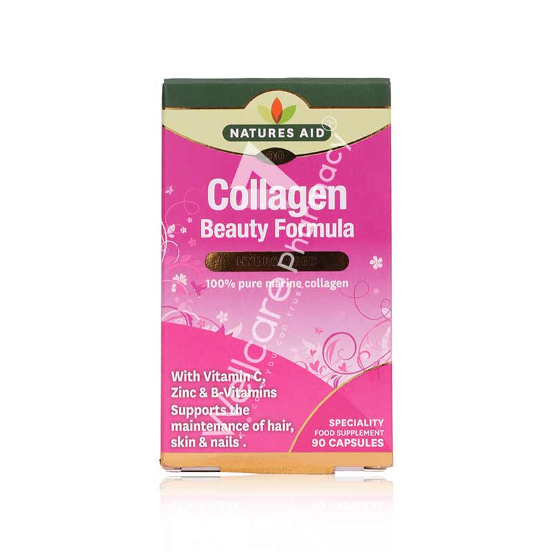 Natures Aid Collagen Capsules 90'S