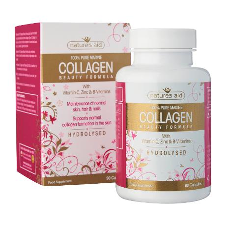 Natures Aid Collagen Capsules 90'S