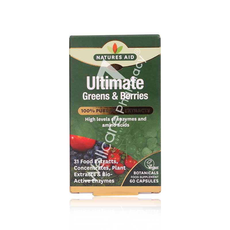 Natures Aid Ultimate Superfoods Capsules 60'S