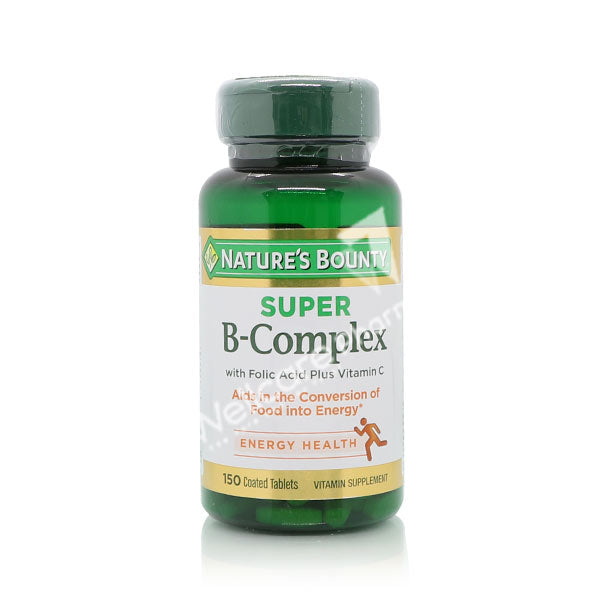 Natures Bounty-B Complex+ Folic Acid + Vitamin C 150 S