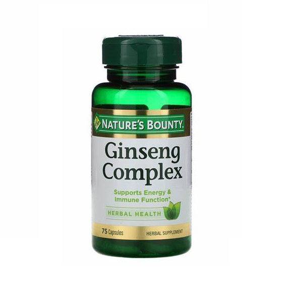 Nature's Bounty Ginseng Complex.+Royal Jelly 75'S - Wellcare Pharmacy