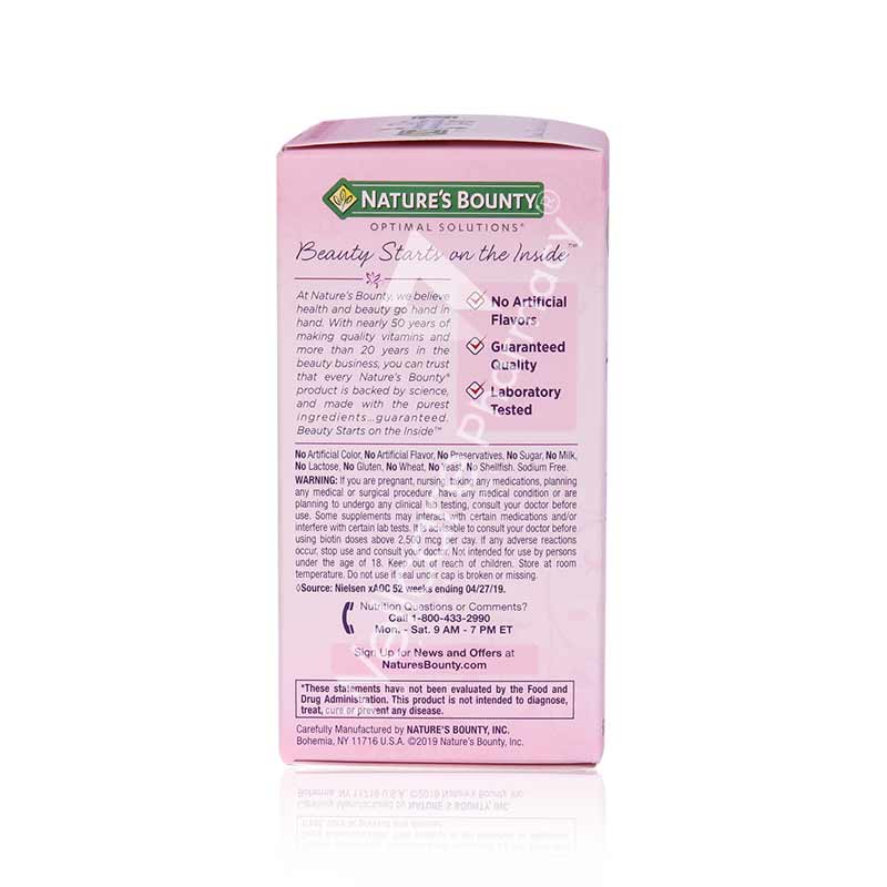 Nature's Bounty Hair,Skin&Nail Tablets 60'S - Wellcare Pharmacy