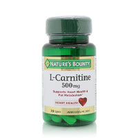 Natures Bounty L-Carnitine 500Mg Caplets 30'S