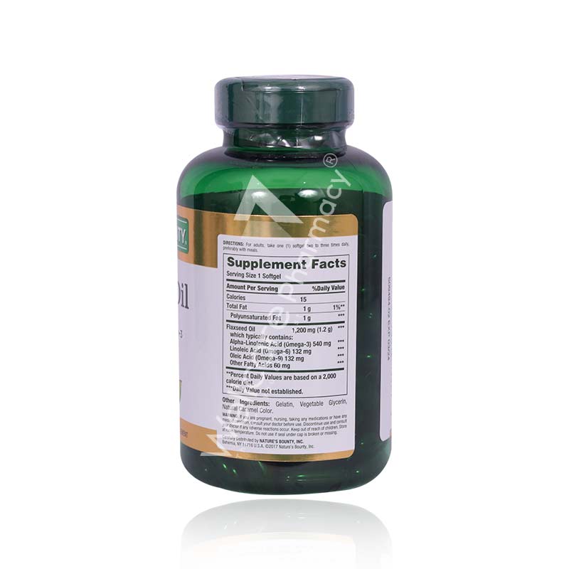Nb-Flaxseed Oil 1200Mg Cap125's - Wellcare Pharmacy
