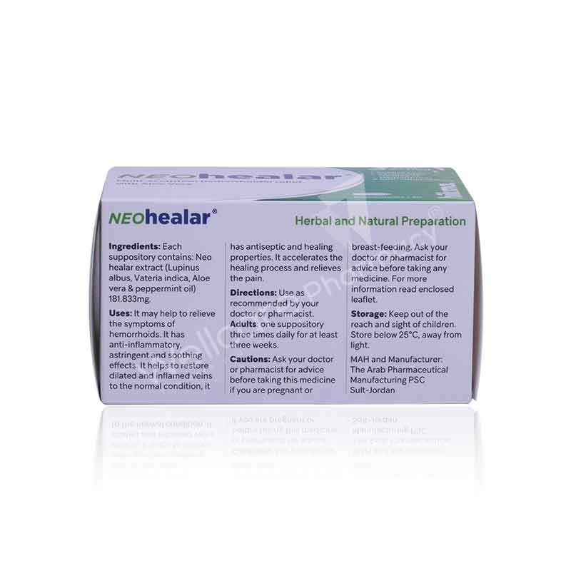 Neo Healar Suppositories 30'S