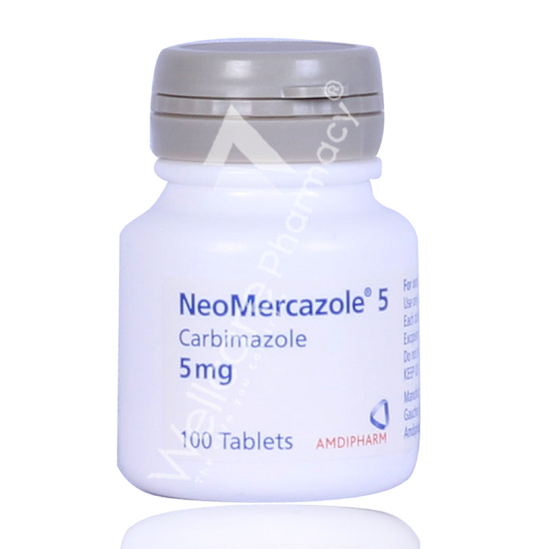 Neomercazole 5Mg Tablets 100'S