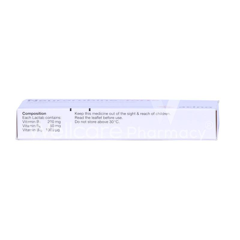 Neurorubine Forte Tablets 20'S - Wellcare Pharmacy