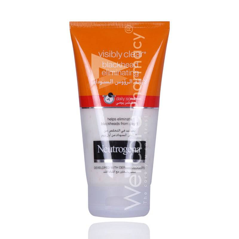 Neutrogena Blackhead Eliminating Facial Scrub 150Ml - Wellcare Pharmacy