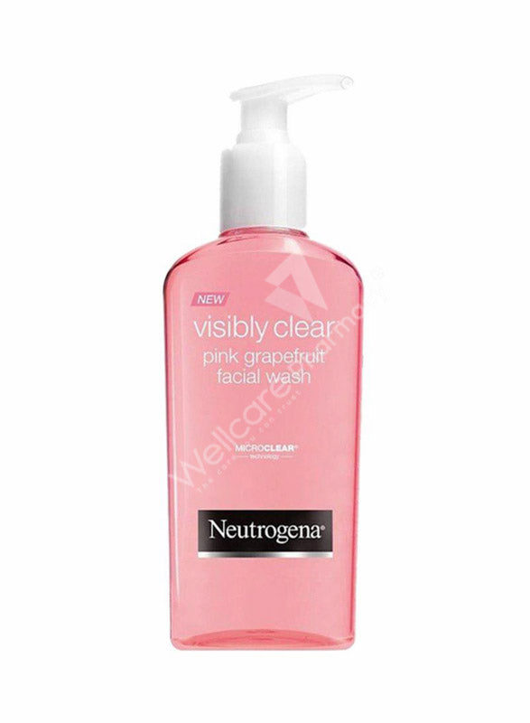 Neutrogena Fresh&Clear Facial Wash With Pink Grapefruit 200Ml