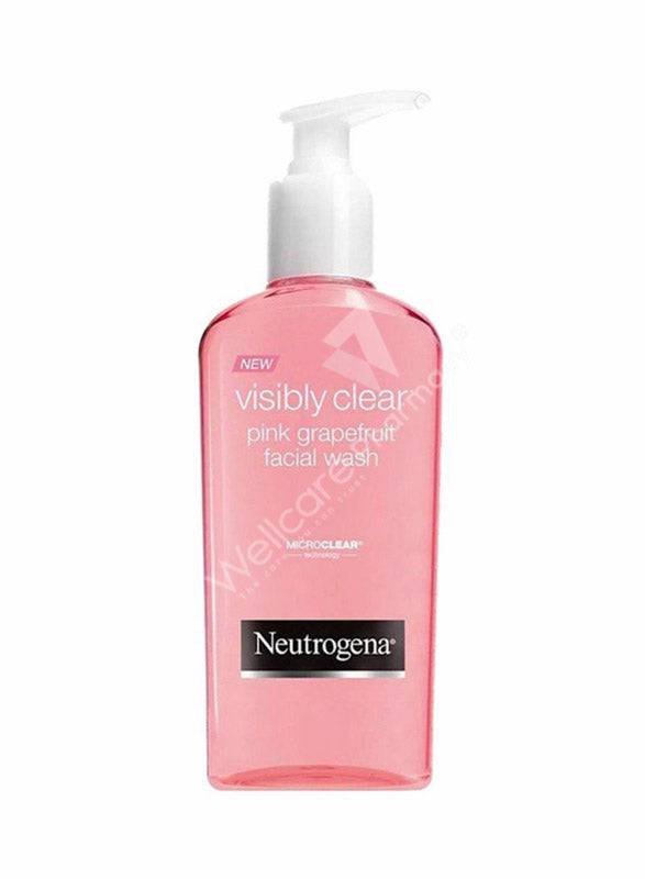 Neutrogena Fresh&Clear Facial Wash With Pink Grapefruit 200Ml - Wellcare Pharmacy