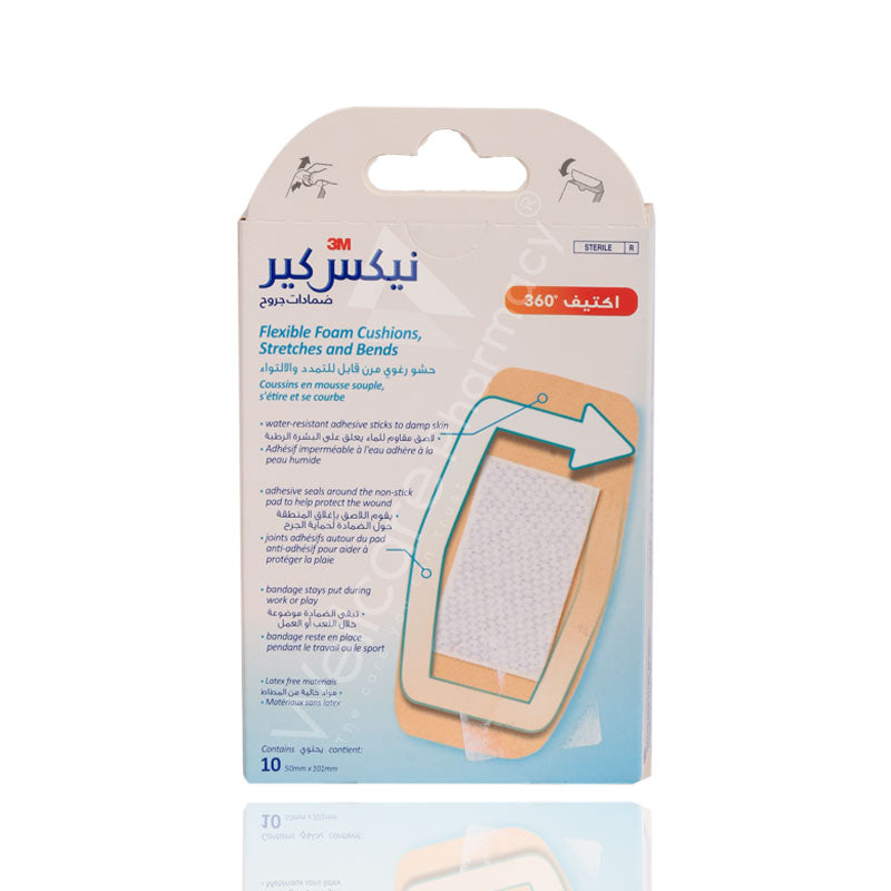 Nexcare Active 360 Degree Bandages Active 10'S