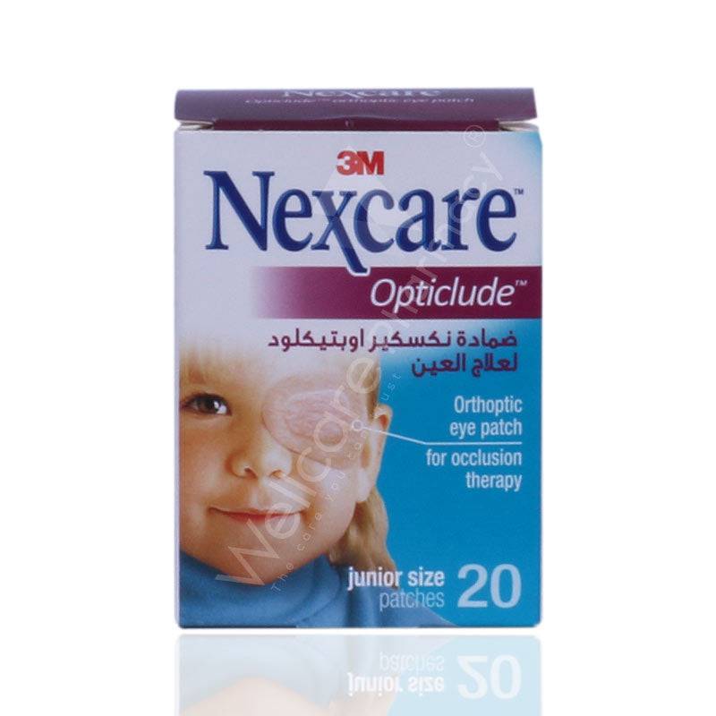 Nexcare Junior Eye Patch 20'S - Wellcare Pharmacy