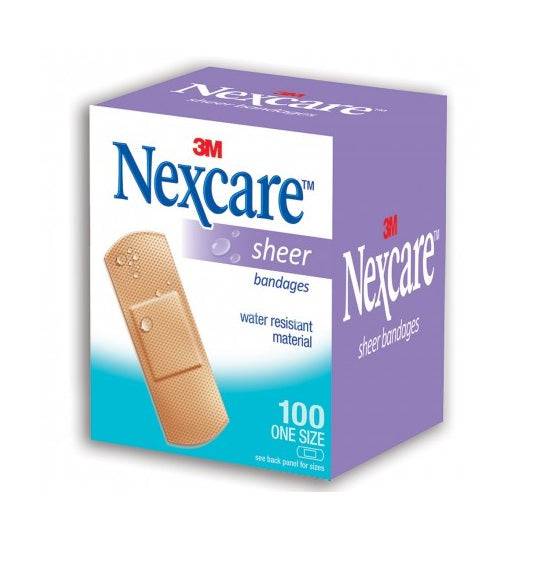 Nexcare Sheer Plaster 100S' - Wellcare Pharmacy