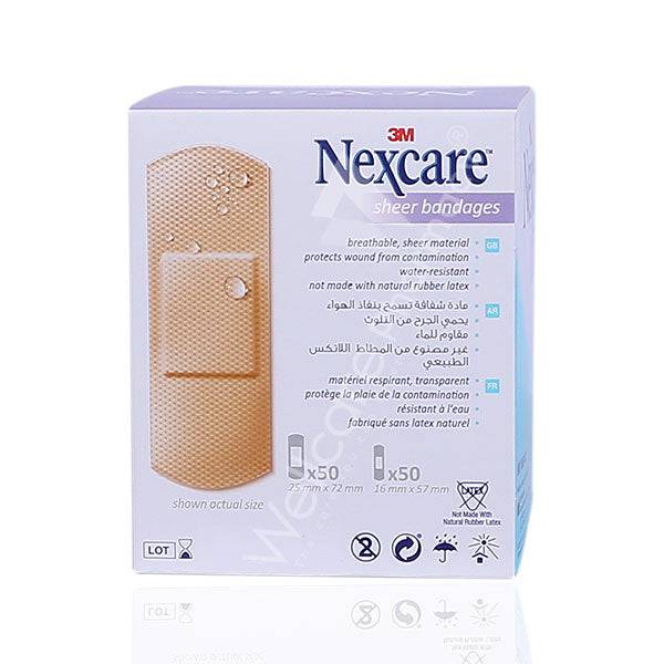 Nexcare Sheer Plastic Assorted Plaster - Wellcare Pharmacy