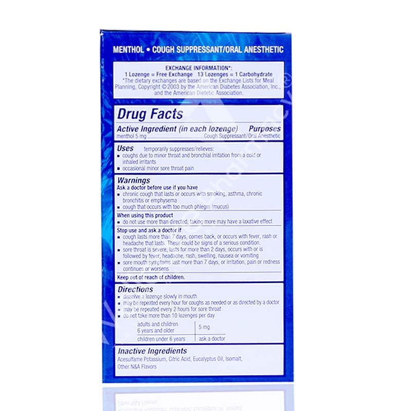 NICE MENTHOL LOZENGES. 24'S - Wellcare Pharmacy