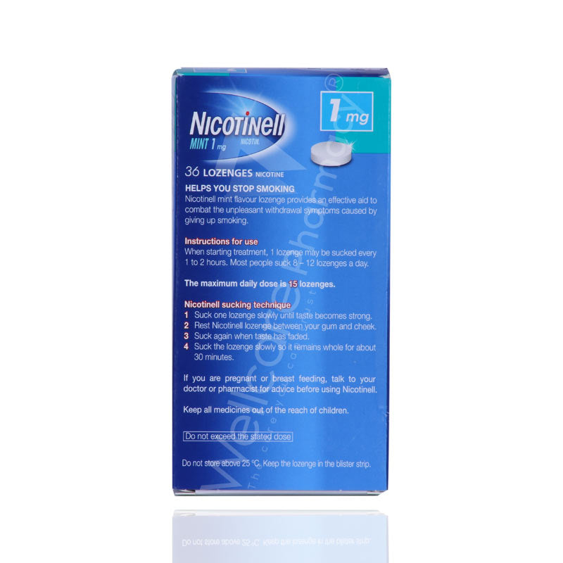 Nicotinell Mint 1Mg Loz 36'S
