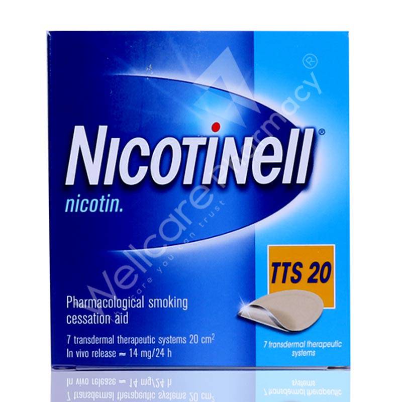 Nicotinell Tts 20 7'S - Wellcare Pharmacy