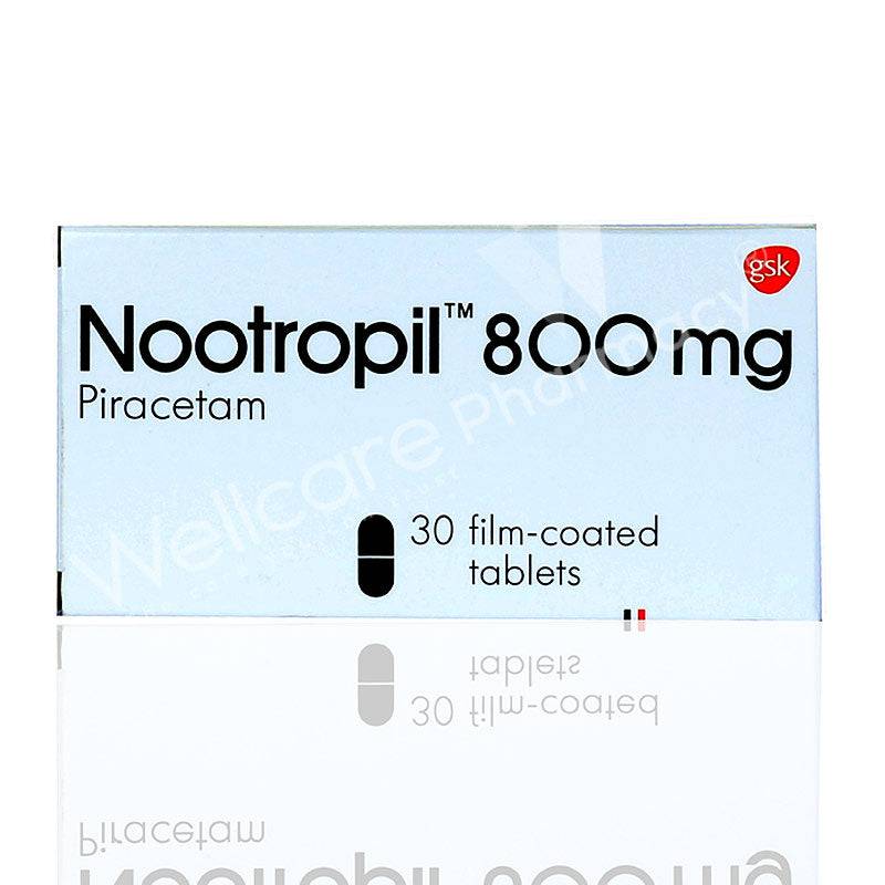 Nootropil 800Mg Tablets 30'S - Wellcare Pharmacy